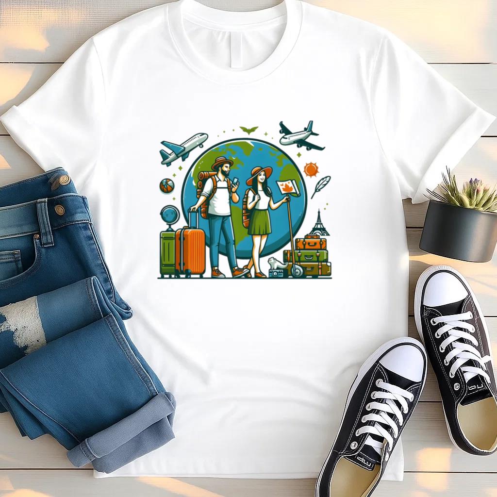 Glory Humble Camping Travelling T Shirt