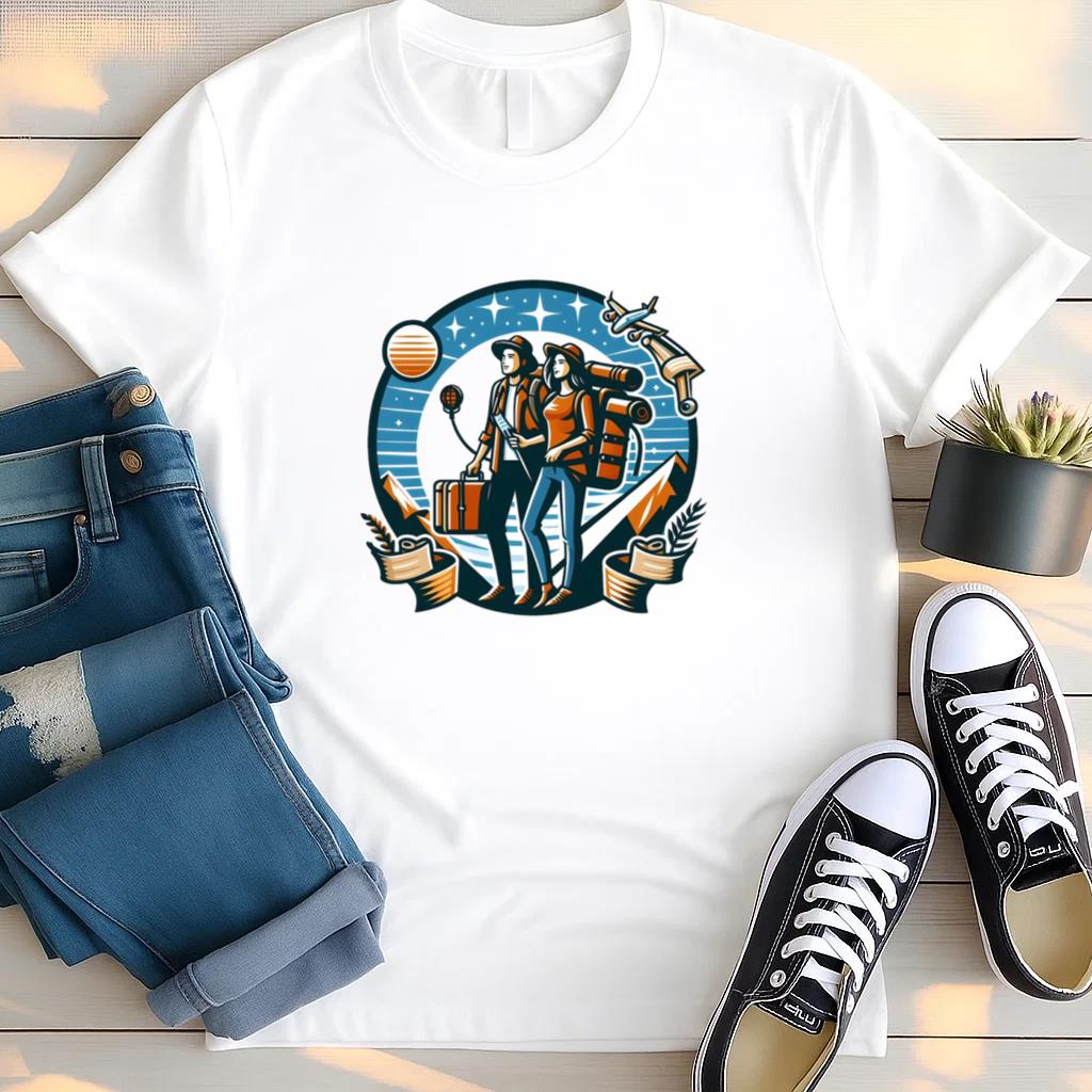 Grace Beautiful Camping Travelling T Shirt