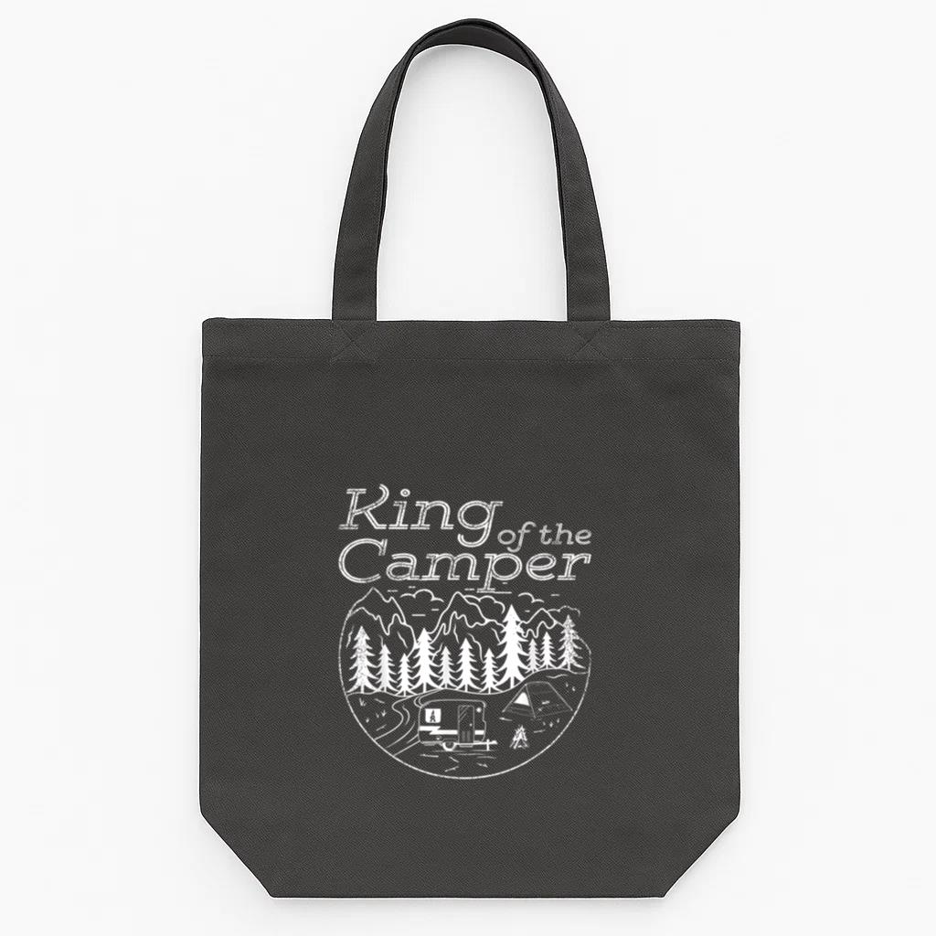 King Camper Tote Canvas Bag