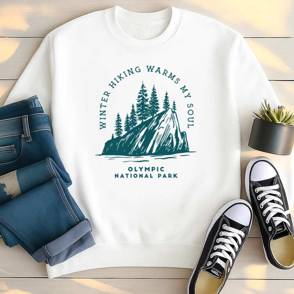 Olympic National Park Badge Sweatshirt