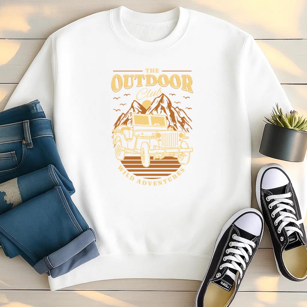 Outdoor Club Badge Sweatshirt