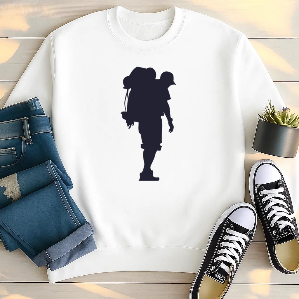 Outdoor Hiking Silhouette Sweatshirt