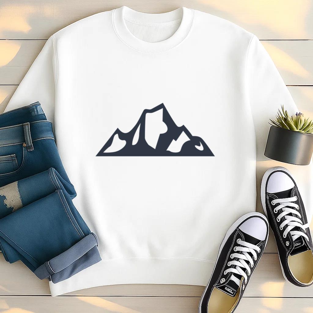 Snow Mountain Climbing Sweatshirt