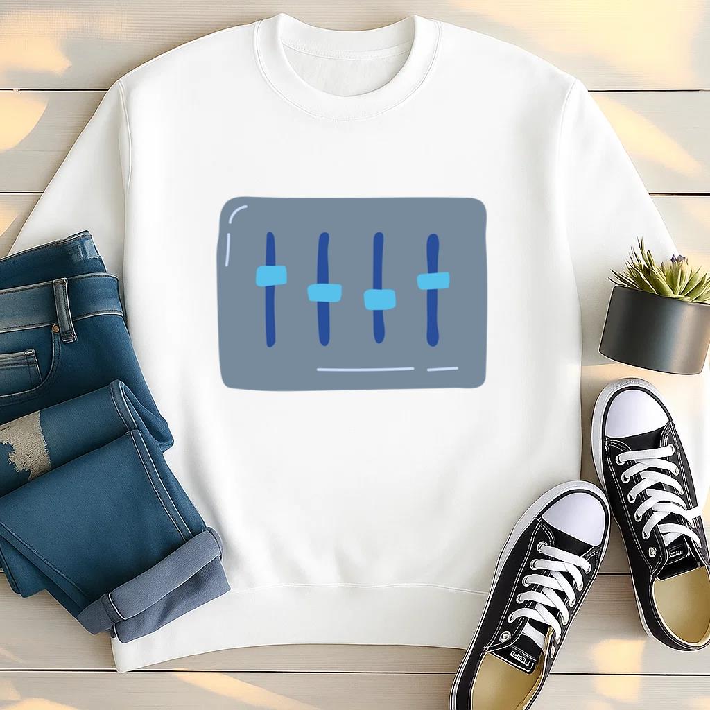 Sound Equalization Icon Sweatshirt