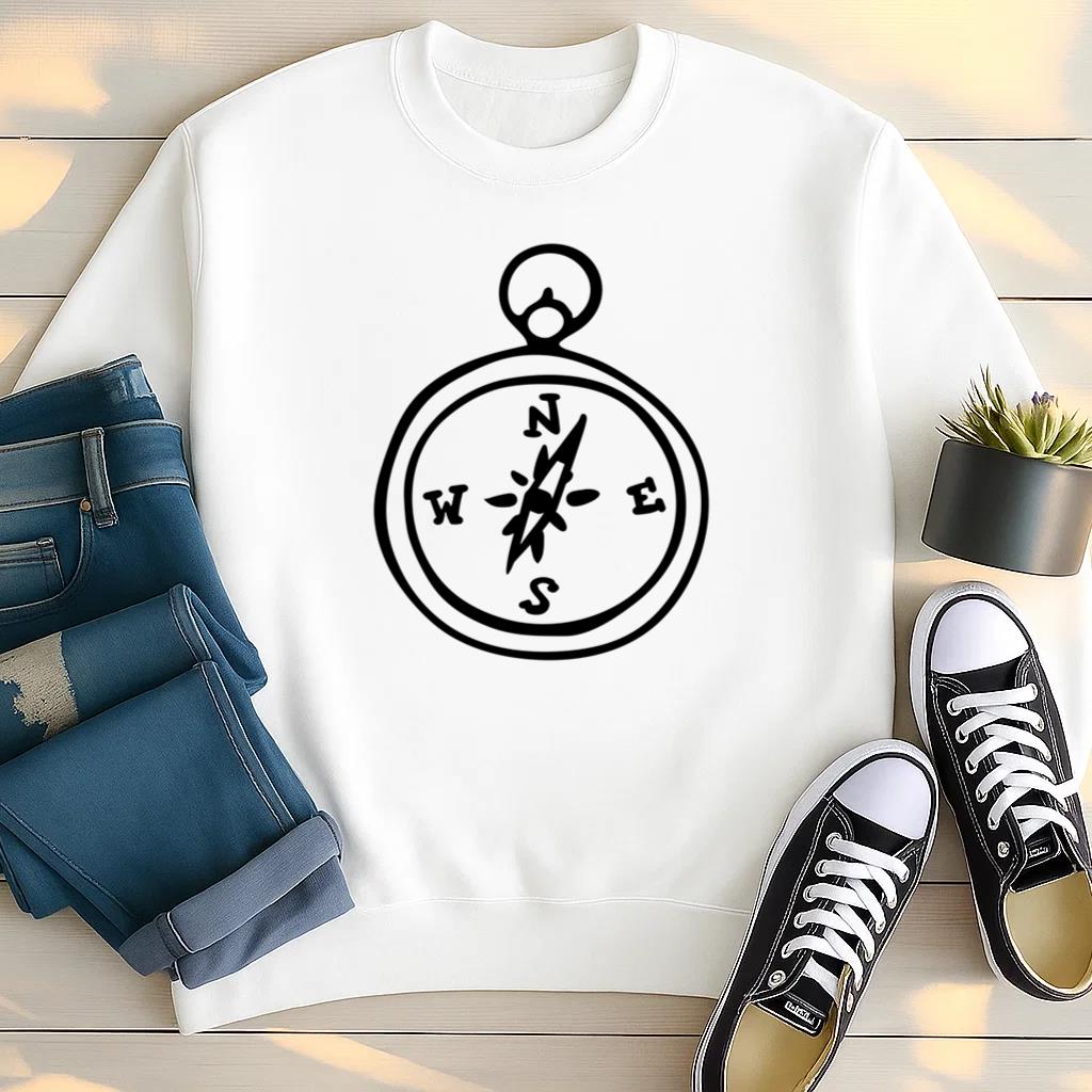 Stroke Compass Instrument Sweatshirt