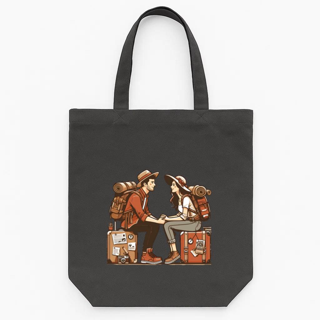 Sunny Glorious Camping Travelling Tote Canvas Bag