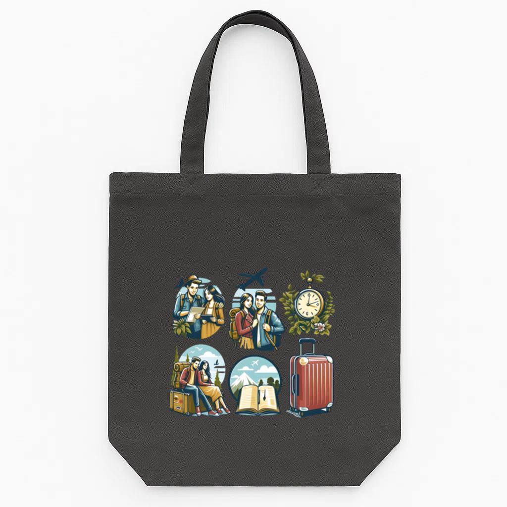 Sweet Fresh Camping Travelling Tote Canvas Bag