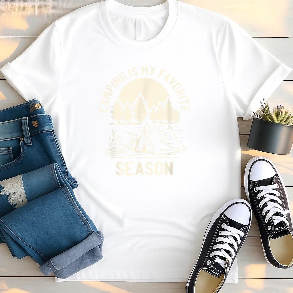 Tent Camping Hking T Shirt