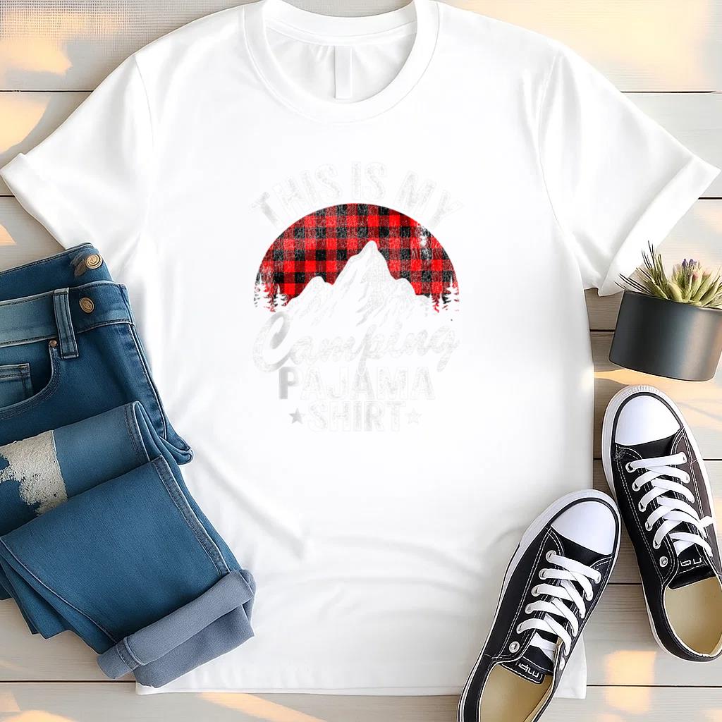 This Is My Camping Pajama Shirt T Shirt