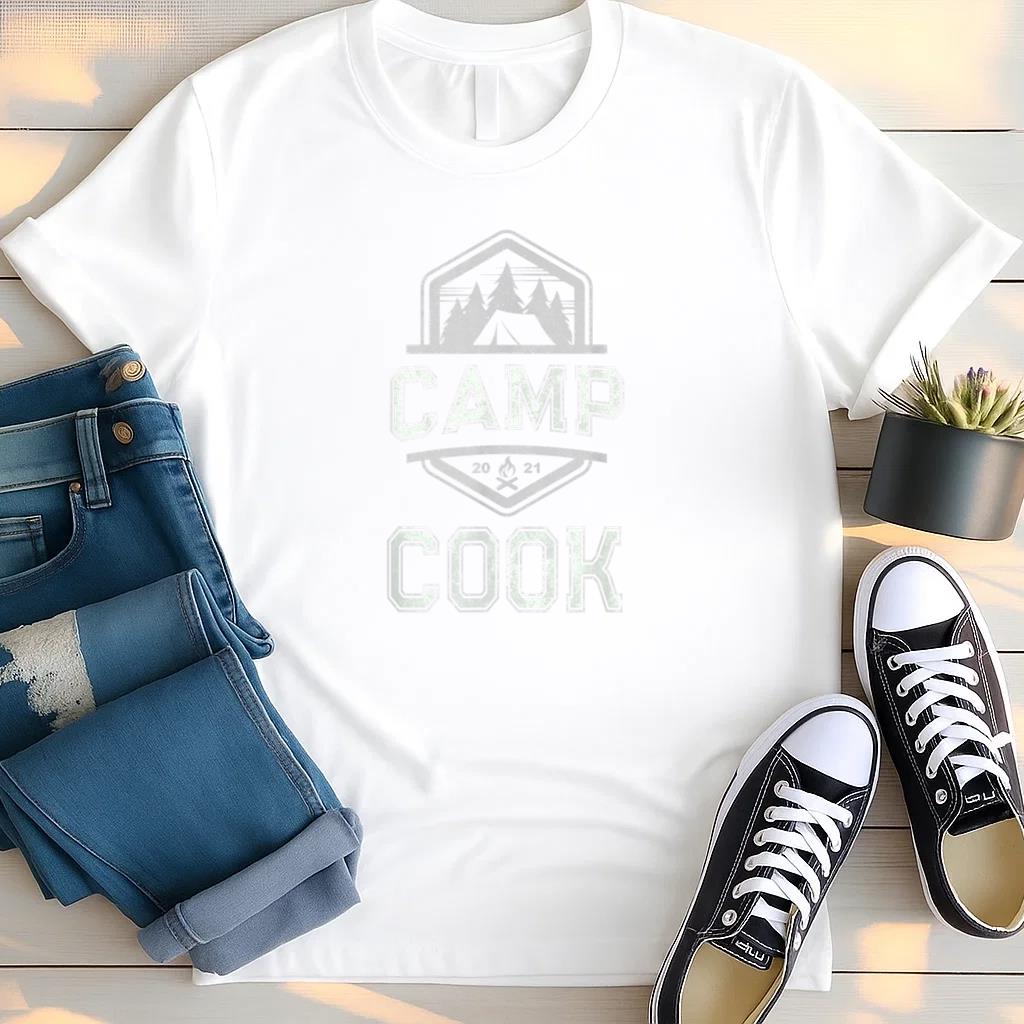 Vintage Camp Cook Chef T Shirt